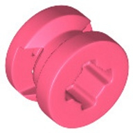 Lego kolečko (kolo, ráfek) průměr 8mm, korálová (6310372)